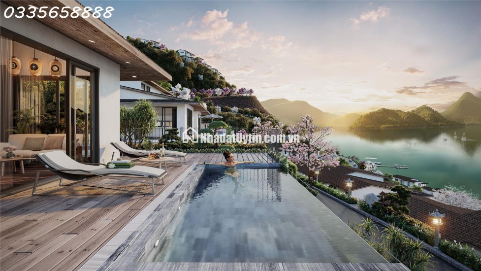 Biệt thự Takara Hoà Bình Resort - Siêu phẩm duy nhất lòng hồ Hoà Bình